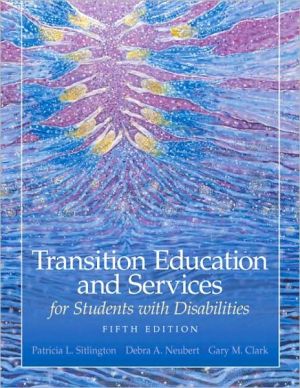Book Transition Education and Services for Students with Disabilities free