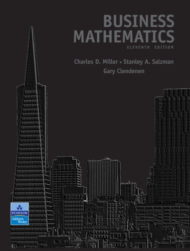 Book Business Mathematics Value Pack (includes MathXL 24-month Student Access Kit  & MyMathLab/MyStatLab Student Access  ) (11th Edition) free