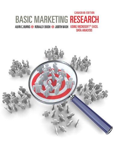 Book Basic Marketing Research Using Microsoft Excel Data Analysis - Canadian Edition free