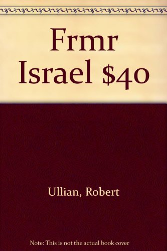 Book Frommer's Israel On $40 A Day 1990-1991 free