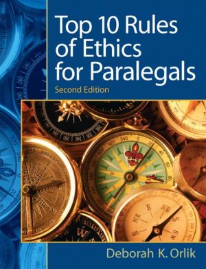 Book Top 10 Rules of Ethics for Paralegals free
