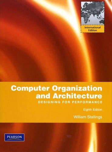 Book Computer Organization and Architecture: Designing for Performance free