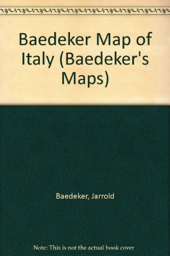Book Baedeker Map Of Italy (baedeker's Maps) free