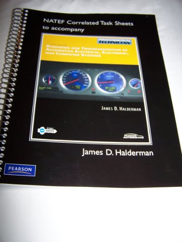 Book Diagnosis and Troubleshooting of Automotive Electrical, Electronic, and Computer Systems: Natef Correlated Task Sheets free