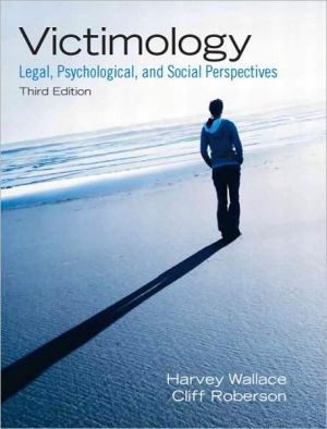 Book Victimology: Legal, Psychological, and Social Perspectives (3rd Edition) free