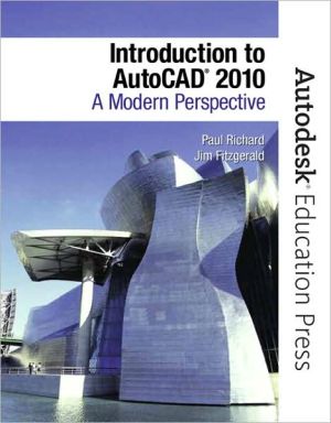 Book Introduction to AutoCAD 2010: A Modern Perspective free