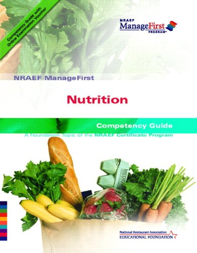 Book ManageFirst Nutrition with On-line Testing Access Code Card and Test Prep free