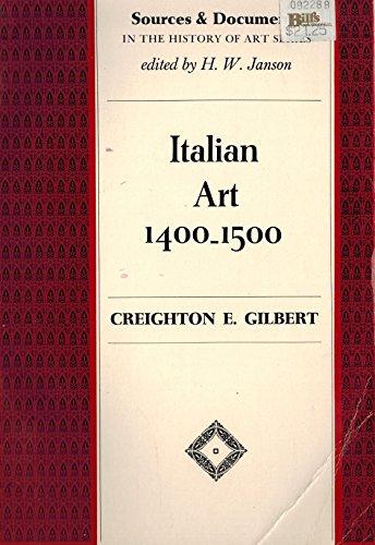 Book Italian Art: 1400-1500 (Sources & Documents in the History of Art Series) free