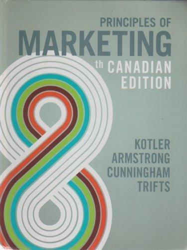 Book Principles of Marketing 8th Canadian Edition free