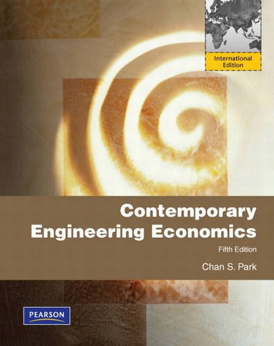 Book Contemporary Engineering Economics: International Edition free