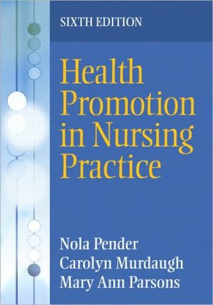 Book Health Promotion in Nursing Practice (6th Edition) free