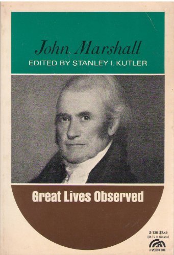 Book John Marshall (Great lives observed) free