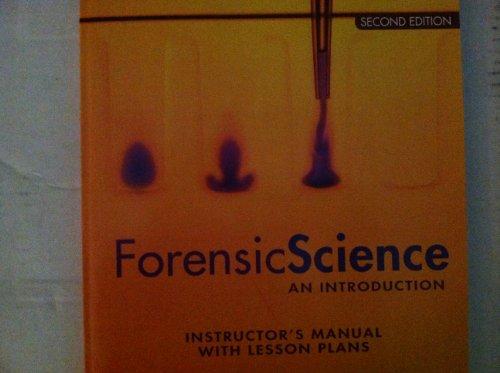 Book Forensic Science: An Introduction- Instructor's Manual with Lesson Plans free