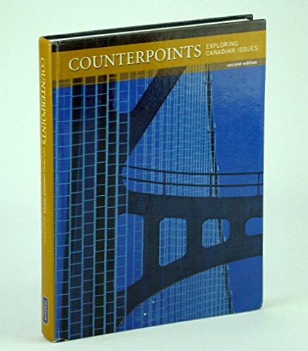 Book Counterpoints: Exploring Canadian Issues 2nd Ed. free