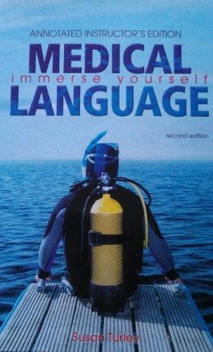 Book Medical Language - Immerse Yourself Annotated, Instructor's Edition free