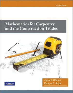 Book Mathematics for Carpentry and the Construction Trades free