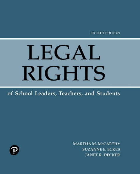 Book Legal Rights of School Leaders, Teachers and Students free