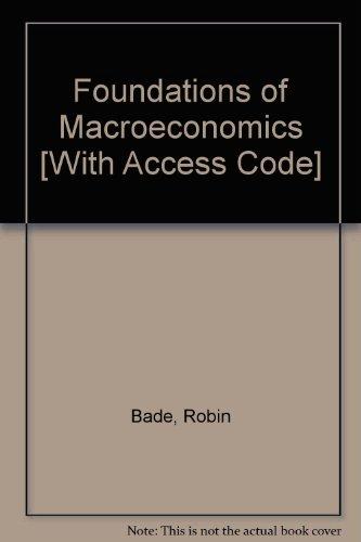 Book Foundations of Macroeconomics + Myeconlab free