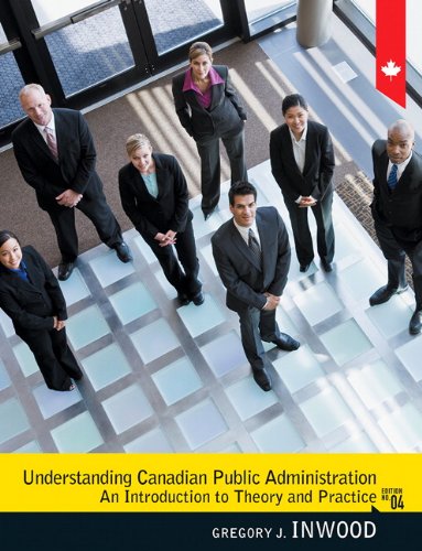 Book Understanding Canadian Public Administration (4th Edition) free