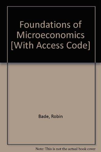 Book Foundations Of Microeconomics Plus Myeconlab (4th Edition) free