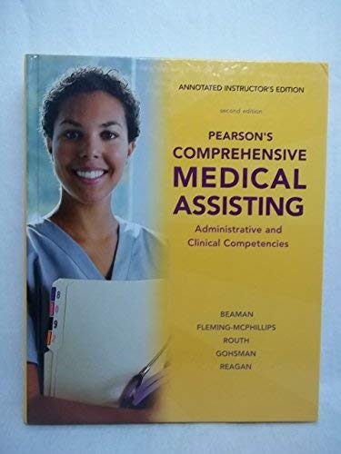 Book Annotated Instructor's Edition for Pearson's Comprehensive Medical Assisting, 2/e free