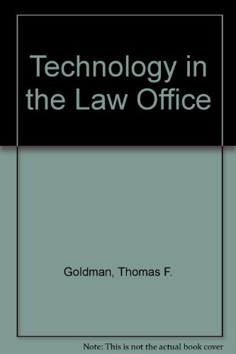 Book Technology in the Law Office free
