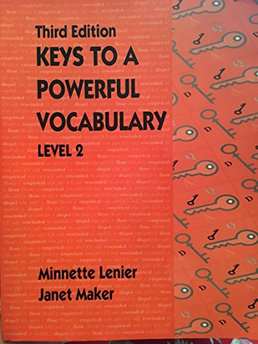 Book Keys To A Powerful Vocabulary, Level Two free