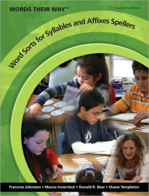Book Words Their Way Word Sorts for Syllables and Affixes Spellers (2nd Edition) free