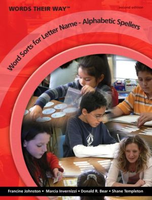 Book Words Their Way: Word Sorts for Letter Name - Alphabetic Spellers (2nd Edition)  (Three-hole Punched) free