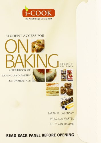 Book Icook Access Code Card For On Baking: A Textbook Of Baking And Pastry Fundamentals free