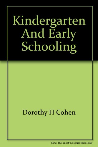 Book Kindergarten and early schooling free