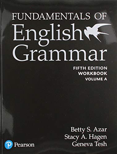 Book Fundamentals of English Grammar Workbook A with Answer Key, 5e free