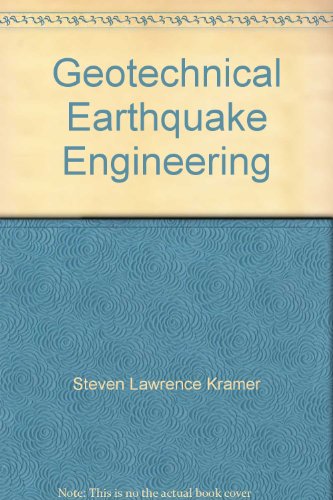 Book Geotechnical Earthquake Engineering free