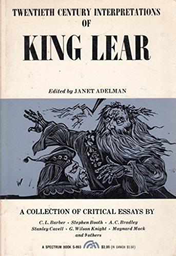 Book Twentieth Century Interpretations Of King Lear free