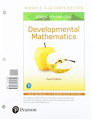 Book Developmental Mathematics, Loose-Leaf Edition free