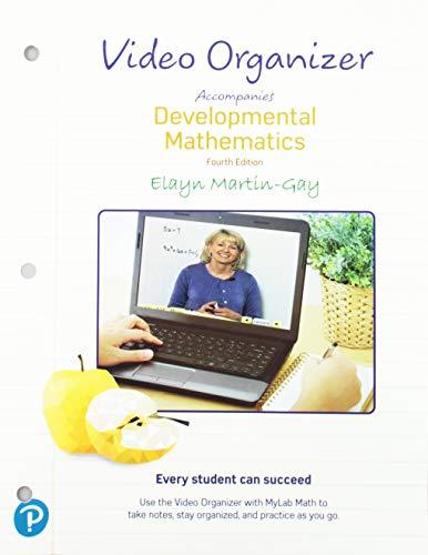 Book Video Organizer for Developmental Mathematics free