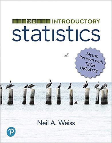 Book Introductory Statistics, MyLab Revision free