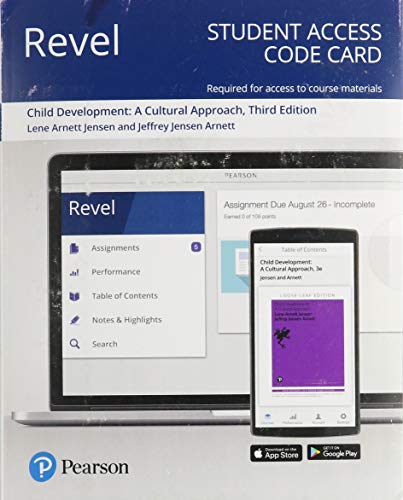 Book Revel for Child Development: A Cultural Approach -- Access Card free