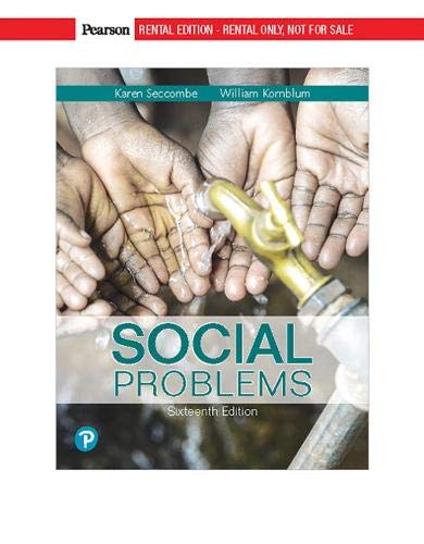 Book Social Problems [RENTAL EDITION] free