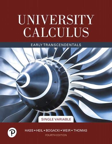 Book University Calculus: Early Transcendentals, Single Variable free