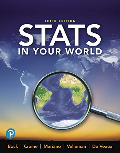 Book Stats in your World, Third Edition, Student Textbook, c. 2020 free