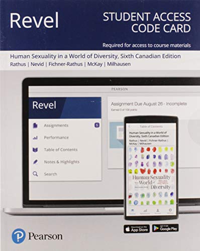Book Revel for Human Sexuality in a World of Diversity, Sixth Canadian Edition -- Access Card free