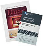 Book Thinking Mathematically, Loose-Leaf Edition Plus MyLab Math with Pearson eText -- 24 Month Access Card Package free