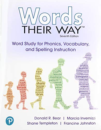 Book Words Their Way: Word Study for Phonics, Vocabulary and Spelling Instruction with Words Their Way Digital and Enhanced Pearson eText -- Access Card Package free