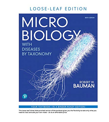 Book Microbiology with Diseases by Taxonomy, Loose-Leaf Edition (Masteringmicrobiology) free