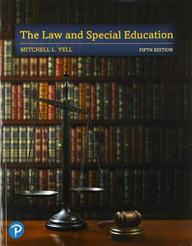 Book The Law and Special Education with Enhanced Pearson eText -- Access Card Package free