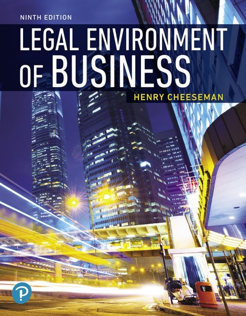 Book The Legal Environment of Business free
