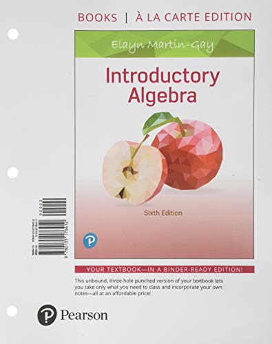Book Introductory Algebra, Loose-Leaf Edition free