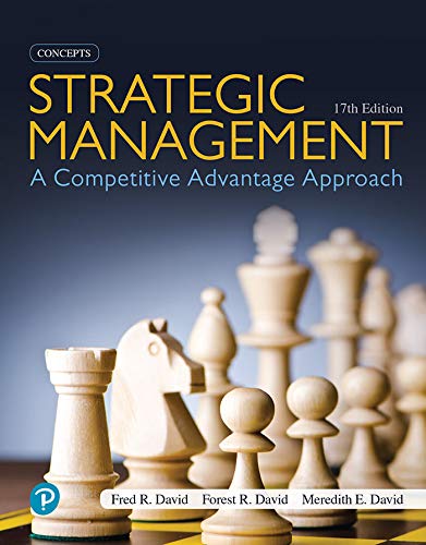 Book Strategic Management: A Competitive Advantage Approach, Concepts (2-downloads) free