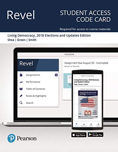 Book Revel for Living Democracy, 2018 Elections and Updates Edition -- Access Card free